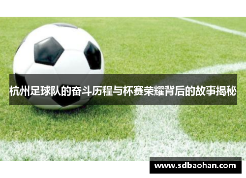 杭州足球队的奋斗历程与杯赛荣耀背后的故事揭秘